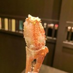品川 かに雅 - 『タラバガニ』『ズワイガニ』『鮑』の焼き物