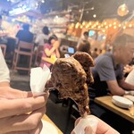 ビアバルNAGAOKAYA - ラムチョップで乾杯♪