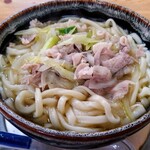 岩正 - 肉うどん（大盛）