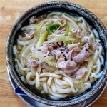 岩正 - 肉うどん（大盛）