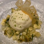 シェ・イノ - ココナッツシャーベット＆パイナップルムース