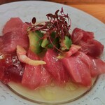 ビストロ マキムシ - マグロカルパッチョ