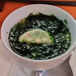 ビストロ マキムシ - お通し（冷たい茶碗蒸し