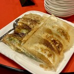 双龍居 - 2種の焼き餃子