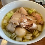 ヨコクラストアハウス - つけ汁塩　肉ちょいマシ・味玉