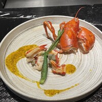 傳火 鉄板焼 - オマール海老のソテー