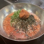 浅草もんじゃ 土蛍 - 梅しそ冷麺