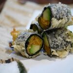 こなから - ウニとアボカドの天ぷら