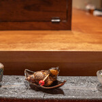 のどぐろ専門 銀座中俣 極 - 先付　季節の小鉢　３種