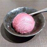 焼肉 わがんせ - ブドウシャーベット♪