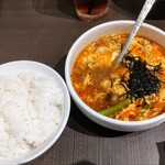 焼肉 わがんせ - カルビスープと大ライス♪