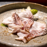 のどぐろ専門 銀座中俣 極 - のどぐろレアしゃぶ