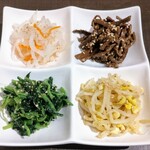 焼肉 わがんせ - ナムル盛り合わせ♪