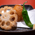 のどぐろ専門 銀座中俣 極 - のどぐろ入　さつま揚げ