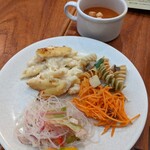 シズラー 東京ドームホテル店 - ペンネグラタン、マカロニ、ヤムウンセン