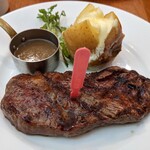 シズラー 東京ドームホテル店 - リブロースステーキ