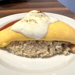 CAFFETTERIA SORRIVO - オムライス裏面