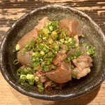 十三屋 大光 - 黒毛和牛すじこん（450円＋税）