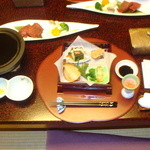 金盛館せゝらぎ - 夕食 全景