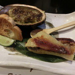 和食すがわら - 鮑とナンだっけ・・
