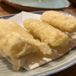 きも善 - とうもろこしの天ぷら