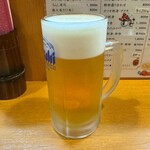 日の出ずし - 生ビール