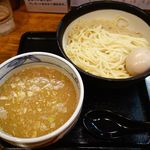 学舎 麺乃家 - 濃厚つけ麺+煮玉子