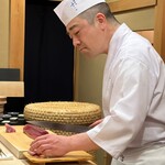 日本橋蛎殻町 すぎた - 親方と鰹