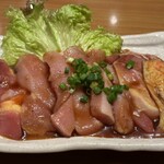 地鶏の里 永楽荘 - 地元どり焼き定食