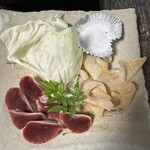 古里庵 - 3000円のセット　内臓盛り合わせ