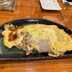 延喜 - 納豆と豚肉のトンペイ風