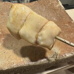 炭火いわ田 - ささみ（レア焼き）