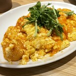餃子食堂マルケン - 海老チリ玉子 715円