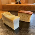 小判寿司 - 出汁巻き玉子2種