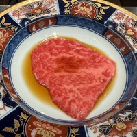 肉匠ふるさと - 榊山牛サーロインの焼きしゃぶ