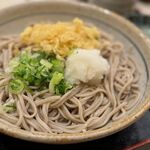 伊吹野そば - 揚げ玉おろしそば（大盛り）　1397円