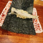 日本料理 五感 - メヒカリとこのわたの蒸し寿司◎