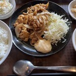 旬鮮たくま - 生姜焼き定食