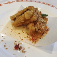 赤坂璃宮 赤坂本店 - 太刀魚のスパイス揚げ◎