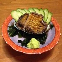 すし屋のさい藤 札幌本店 - 鮑の水貝風の造り。