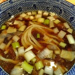 麺家 たけ田 - つけ汁にイン