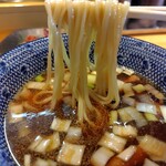 麺家 たけ田 - つけ汁にイン