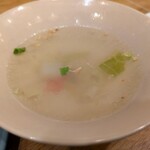 ソムタムダー - ・都心タイランチらしいスープ