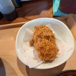 神田魚金 - 帆立のクリームコロッケ