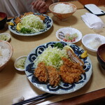 A定食×２
