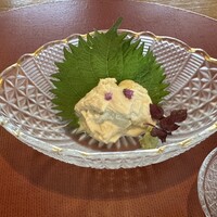 鉄板・懐石 くら馬 - 湯葉刺し