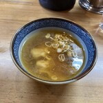 支那そば なかじま - つけ汁　醤油