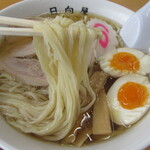 青竹手打ラーメン 日向屋 - チュルチュルプルン