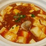 中国料理 龍 - 牡蠣入り麻婆豆腐680円　アップ