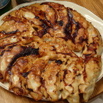 辻肉店 - 焼き餃子の出来上がり